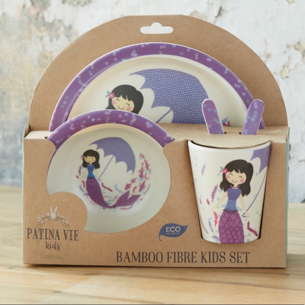 🧜‍♀️Patina Vie Kids Mermaid Bamboo Set🧜‍♀️